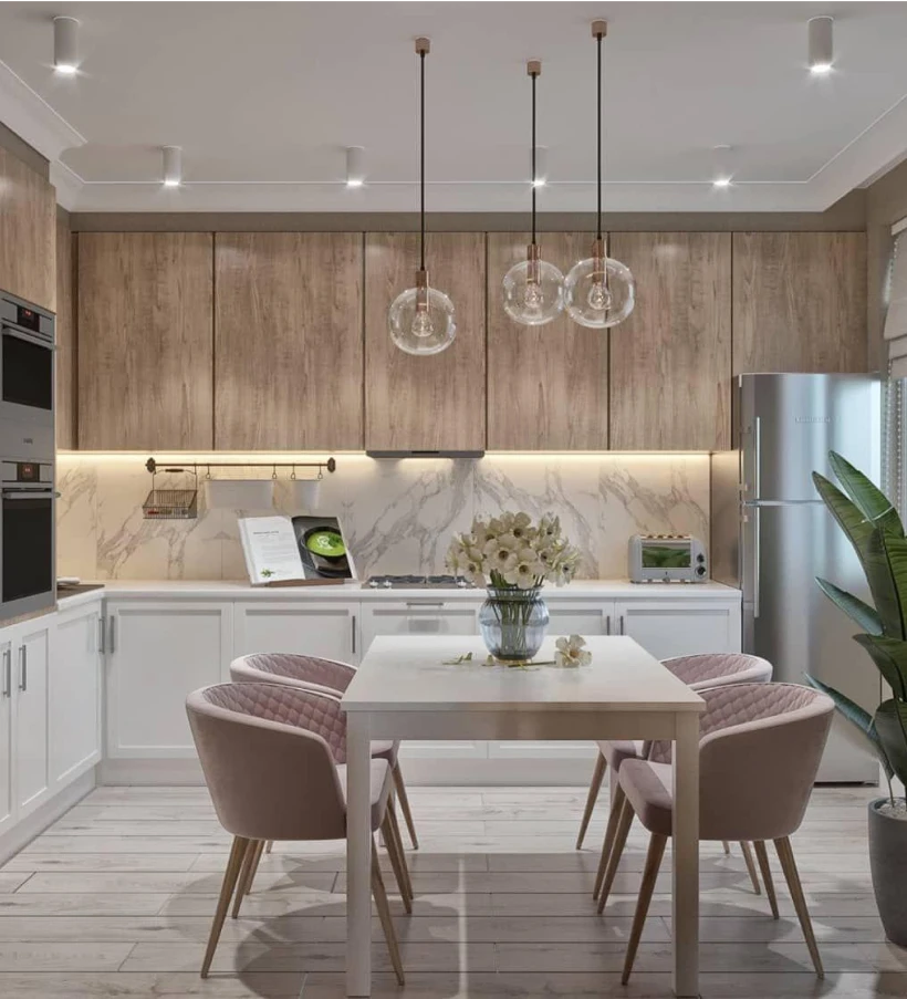 Modern White Kitchen Renovation